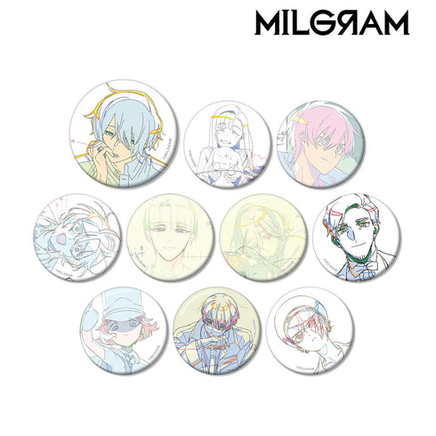 『MILGRAM -ミルグラム-』トレーディング原画缶バッジ ver.C(単位/BOX)【202510再販】